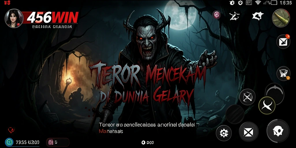 Tampilan gameplay seram dari 456WIN yang sangat menggugah adrenalin.