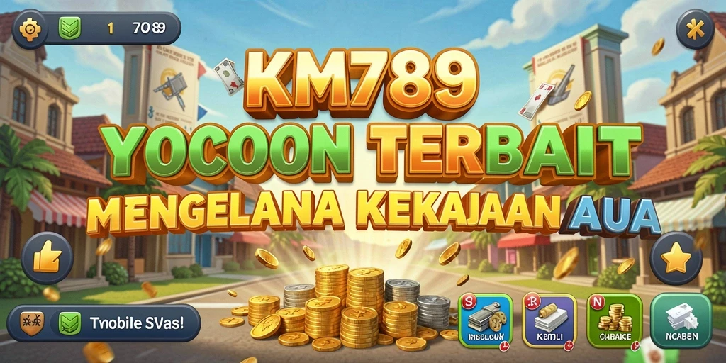 Screenshot gameplay KM789 menampilkan manajemen bisnis yang seru.