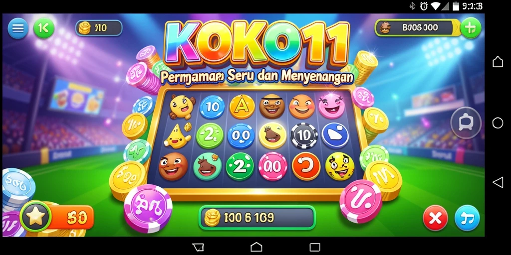 Tampilan permainan Bingo yang menyenangkan di KOKO11.