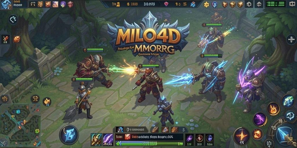 Gameplay seru dalam dunia MMORPG MILO4D dengan petualangan menarik.