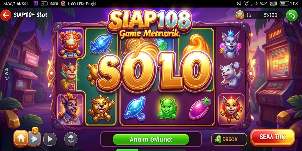 Screenshot gameplay dari SIAP108 yang menunjukkan keseruan bermain slot.